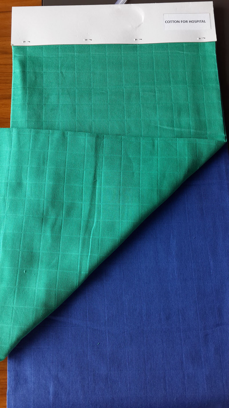 100% cotton double face for hospital
