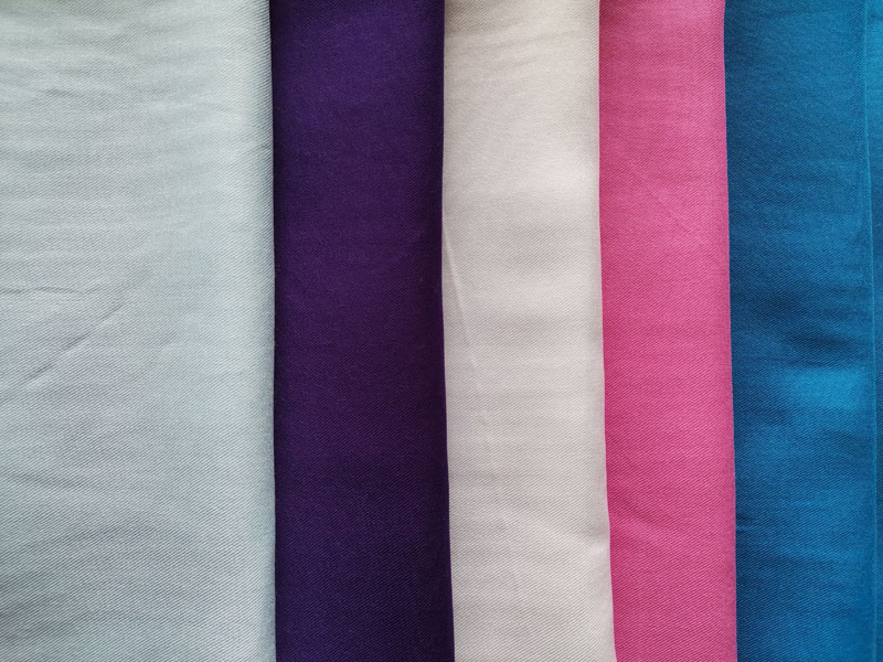 100% rayon twill dyed fabric